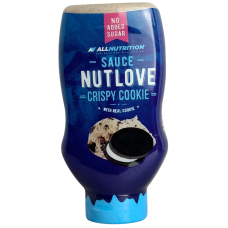 Топінг без цукру зі смаком печива орео Sauce Nutlove Crispy Cookie AllNutrition 280g