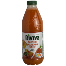 Нектар морква, персик, яблуко Riviva 1l