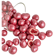 Сублімована малина в білому шоколаді та глазурі зі смаком лісових ягід Freeze Dry Frambuaz Draje