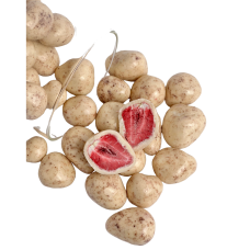 Сублімована полуниця в білому шоколаді та глазурі зі смаком печива орео Oreolu Cilek Draje