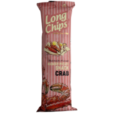 Картопляні чіпси зі смаком краба Long Chips 75g