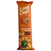 Картопляні чіпси зі смаком грильованої паприки Long Chips 75g