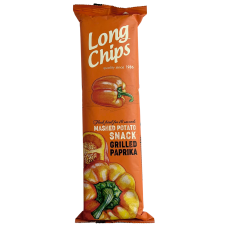 Картопляні чіпси зі смаком грильованої паприки Long Chips 75g