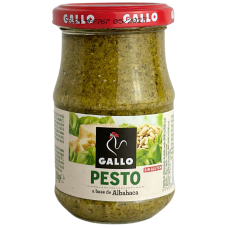 Соус Песто зелене на основі базиліка Pesto a base de Albahaca Gallo 190g