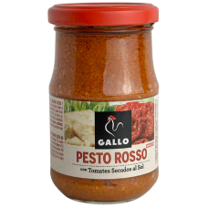 Соус Песто червоне з в'яленими томатами Pesto Rosso Gallo 190g