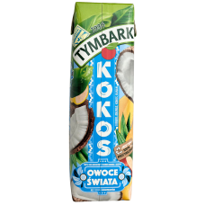 Напій яблучний з ананасом, кокосом і бананом Tymbark Kokos 1l