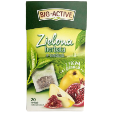 Чай пакетованій зелений з айвою ф гранаом Pigwa&Granat Big Active