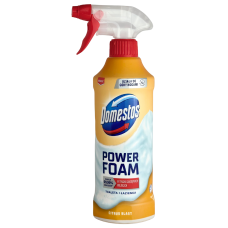 Піна для чищення туалету та ванни з цитрусовім ароматом Power Foam Domestos 435ml