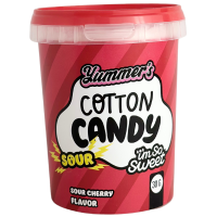 Солодка вата зі смаком кислої вишні Yummer`s cotton candy 30g
