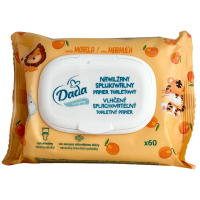 Вологий туалетний папір з ароматом персику Dada 60шт