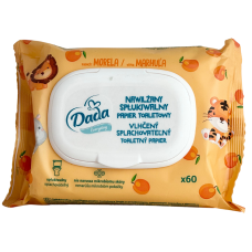 Вологий туалетний папір з ароматом персику Dada 60шт