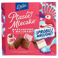 Пташине молоко зі смаком малини та маскарпоне Ptasie Mleczko Wedel 340g