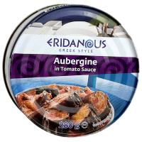 Баклажани в томатному соусі  Eridanous Aubergine 280g