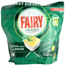 Капсули для посудомийної машини 29шт Fairy Original All in one 392g
