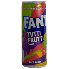 Напій газований з фруктовим смаком без цукру Fanta Tutti Frutti 250ml