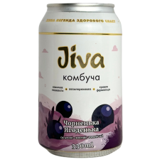 Комбуча Jiva Чорненька Ягоденька жб 330ml