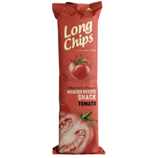 Картопляні чіпси зі смаком томатів Long Chips 75g