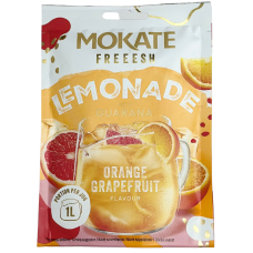 Суміш для прготування лимонаду на 1л апельсин і грейпфрут Mokate Lemonade