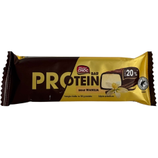 Протеїновий батончик зі смаком ванілі в шоколаді Protein Bar Mister Choc 50g