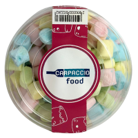 Жувальний зефір - маршмеллов кольоровий Carpaccio Food TM 100g