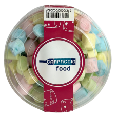 Жувальний зефір - маршмеллов кольоровий Carpaccio Food TM 100g