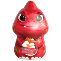 Дитячий гель для душу+ шампунь+кондиціонер Динозаврик червоний 400ml