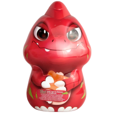 Дитячий гель для душу+ шампунь+кондиціонер Динозаврик червоний 400ml