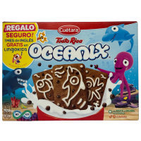 Печиво шоколадне з шоколадними кріспами Oceanix Cuetara 400g