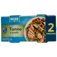 Салат з тунцем та зеленим горошком Nixe Tonno e piselli 2*160g