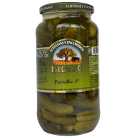 Корнішони мариновані Bravo Pepinillos 1 1000g