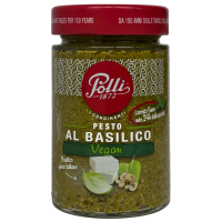 Соус Песто з базиліком Pesto al basilico Vegan Polli 190g
