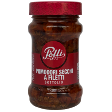 В’ялені томати в олії різані Polli 190g