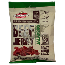 Джерки з в'яленої яловичини зі смаком халапеньйо Beef jerky jalapeno Nakotne 45g