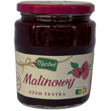 Джем малиновий екстра Malinowy Maribel 450g