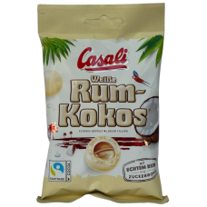 Драже кокосове з ромом в білому шоколаді Rum-Kokos Casali 100g