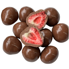 Сублімована полуниця в молочному шоколаді  Sutlu Cilek Draje