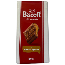 Молочний шоколад 50% з карамелізованою начинкою з печива Biscoff Lotus 180g