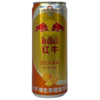 Напій енергетичний без цукру з фруктовим смаком RedBull energy drink 325ml