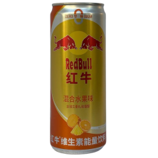 Напій енергетичний без цукру з фруктовим смаком RedBull energy drink 325ml