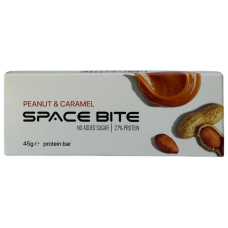 Батончик протеїновий без цукру Арахіс-Карамель глазурованрий молочним шоколадом Space Bite