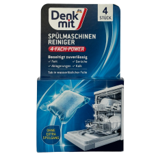 Капсули для очищення посудомийної машини Denk mit 4stuck 80g