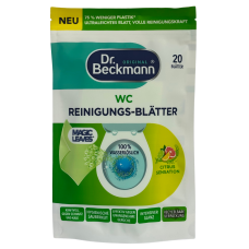 Серветки для миття унітазу з цитрусовим ароматом Dr.Beckmann 20шт 44g