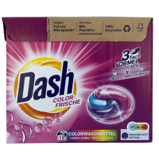 Капсули для прання кольорових речей 18шт color frische Dash 448.2g