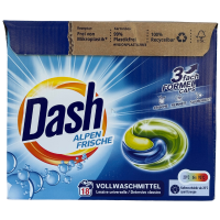 Капсули для прання універсальні 18шт Alpen Frische Dash 448.2g