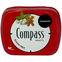Драже освіжаючі кориця без цукру Cinnamon Compass 14g
