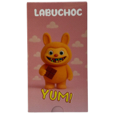 Шоколад білий з цукровими кріспами та полуничним кремом Labuchoc Yum 75g
