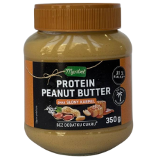 Протеїнова арахісова паста зі смаком карамелі без цукру Maribel 350g