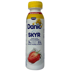 Питний йогурт скир полуничний SKYR Danone 270g