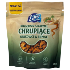 Горіх кеш'ю та арахіс з медом, розмарином та карамеллю Chrupiace Laro 120g