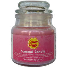 Аромасвічка аромат полуниці з вершками у склі Chupa Chups 85g